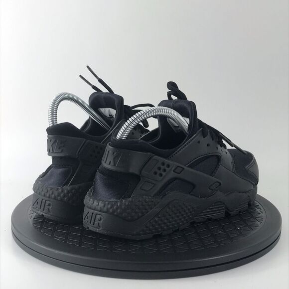 Nike Air Huarache Run Black Athletic Running Shoes 634835-012 Women’s Size 7.5 - Picture 5 of 12